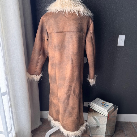 Simon Miller Faux Shearling Jetz Coat - Picture 2 of 8